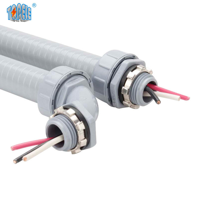 Υγρό σφιχτό NM συνδετήρας IP 68 αγωγών PVC 90 βαθμού